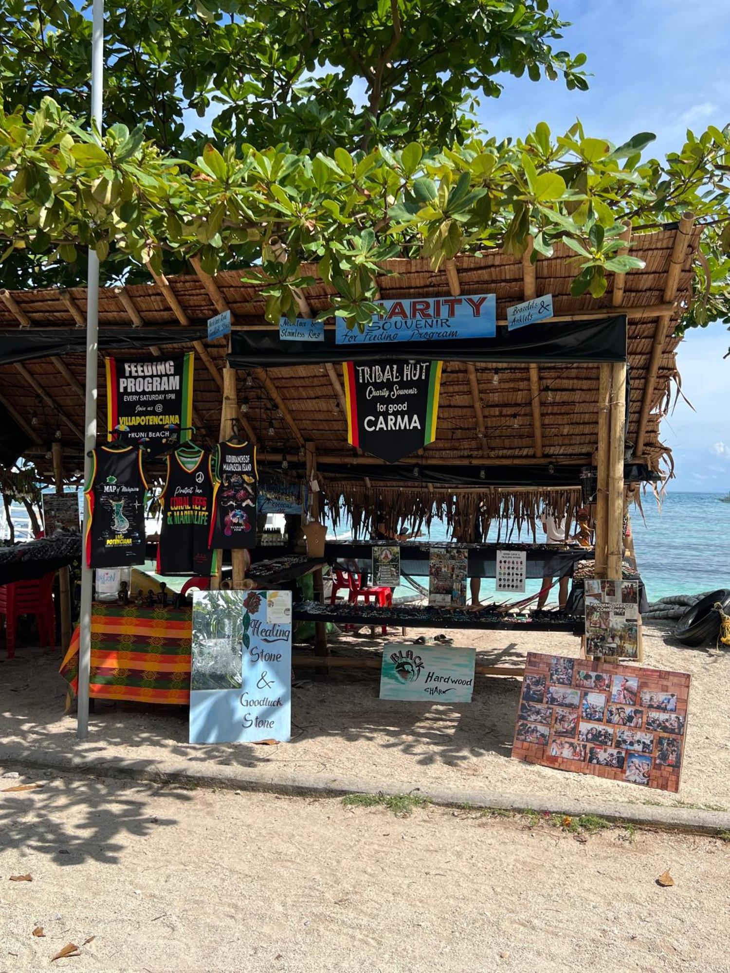Albergue Tribal Huts Community Daanbantayan Exterior foto